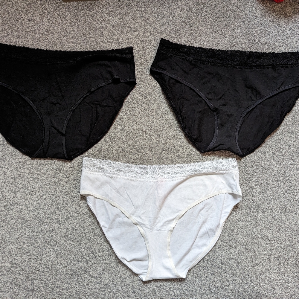 3 pairs Victoria Secret Briefs